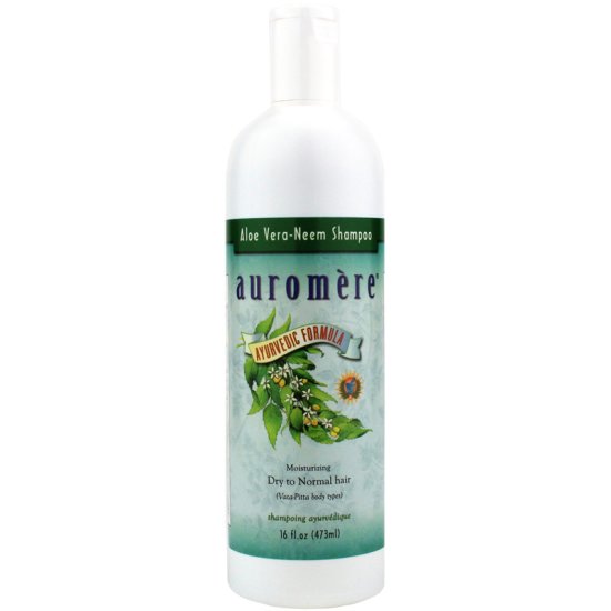 (image for) Auromere Aloe Vera Neem Shampoo Ayurvedic Formula 16 Fl Oz