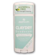 Zion Health Clay Dry Eucalyptus Mint Deodorant 2.8 oz