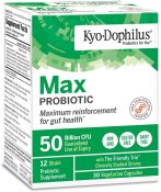 Kyolic Kyo-Dophilus Max Probiotics 30 Capsules