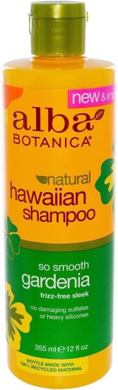 (image for) Alba Botanica Go Smooth Gardenia Hawaiian Shampoo 12 oz