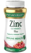 Nature's Bounty Zinc Gummies 30mg 70 Count