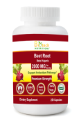 Biotech Nutritions Beet Root 2000 mg Serving 250 Vegetable Capsules