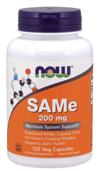 (image for) Now Foods Sam-E 200 mg 120 Vcaps