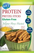 Kay's Naturals Protein Pretzel Sticks Jalapeno Honey Mustard 6 Count