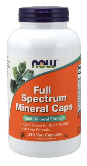 (image for) Now Foods Full Spectrum Mineral Caps 240 Vcaps