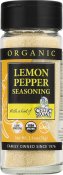 Gourmet Celtic Sea Salt Organic Lemon Pepper Seasoning Shaker