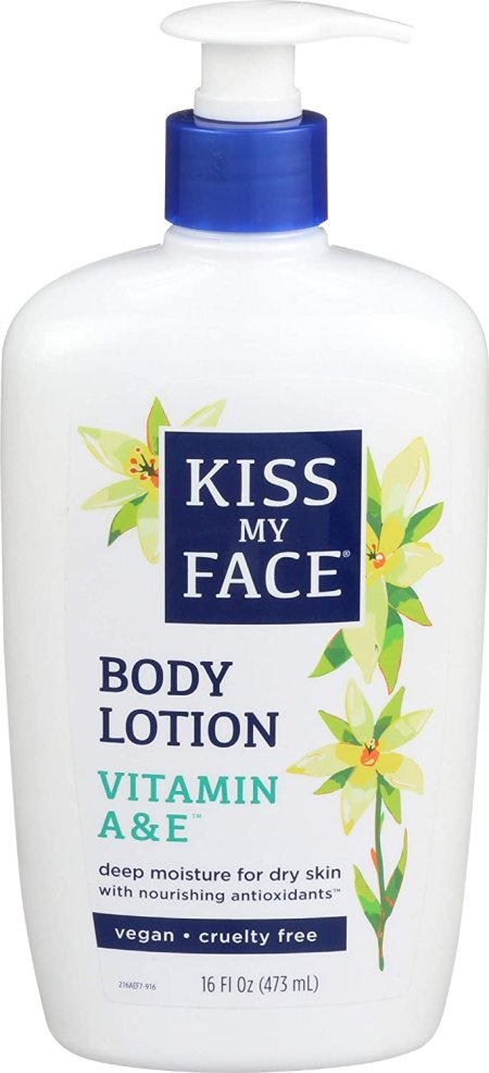 (image for) Kiss My Face Body Lotion Vitamin A & E 16 fl oz (473 ml)