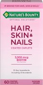 Optimal Solutions Hair, Skin and Nails Formula Tablets 60 Count