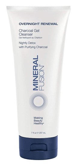 (image for) Mineral Fusion Overnight Renewal Charcoal Gel Cleanser 7oz