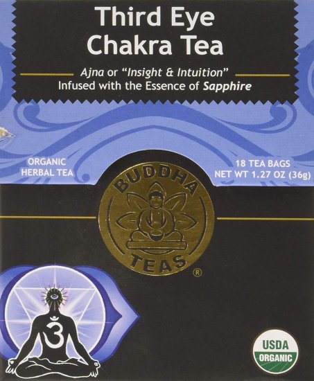 (image for) Buddha Teas Organic Third Eye Chakra Tea 18 bags