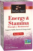 Bravo Teas & Herbs Energy & Stamina Tea 20 bags