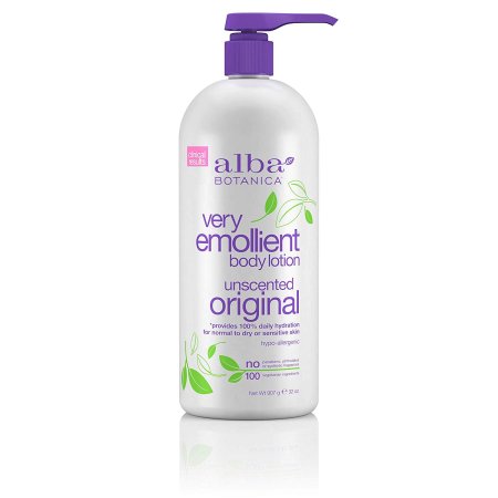 (image for) Alba Botanica Very Emollient Body Lotion Original Unscented 32oz