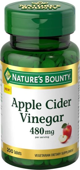 (image for) Nature\'s Bounty Apple Cider Vinegar 200 Count