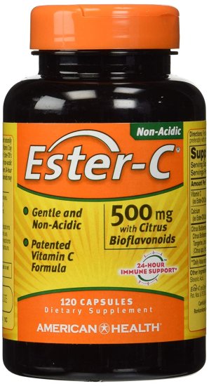 (image for) American Health Ester-C with Citrus Bioflavonoids 120 Capsules