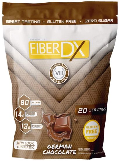 (image for) Fiber DX 20 servings German Chocolate