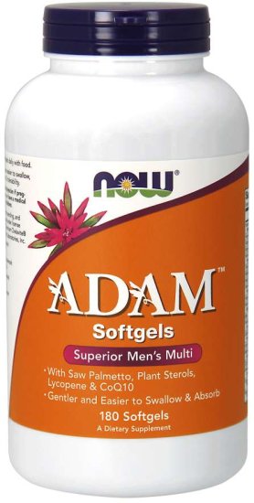 (image for) Now Foods Adam Men\'s Multiple Vitamin 180 Softgels