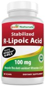 Best Naturals Stabilized R-Lipoic Acid 100 mg 60 VCaps