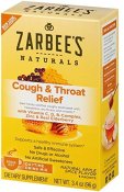 Zarbee's Naturals Cough & Throat Relief Daytime Drink Apple 6ct