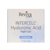 Reviva Labs Intercell Night Gel with Hyaluronic Acid 1.5 oz