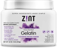 Zint Nutrition Beef Gelatin Thickening Protein Powder 1 lb