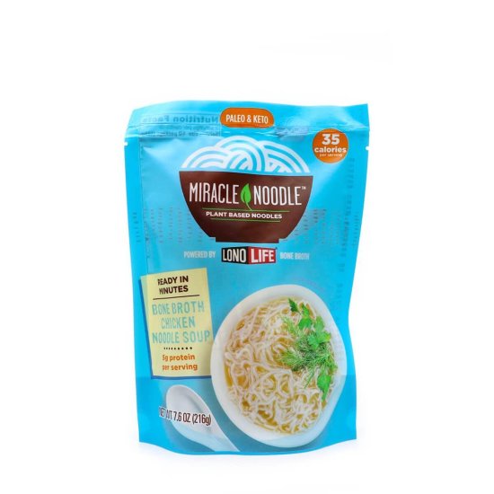 (image for) Miracle Noodle Bone Broth Chicken Noodle Soup 7.6 oz