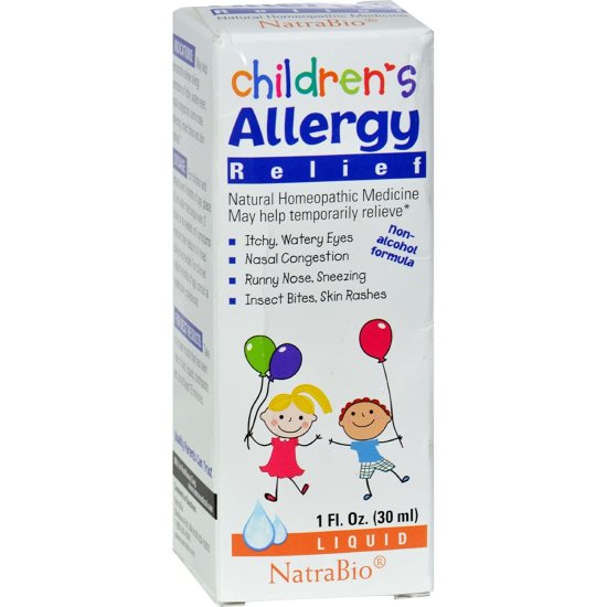 (image for) Natra Bio Children\'s Allergy Liquid 1 oz