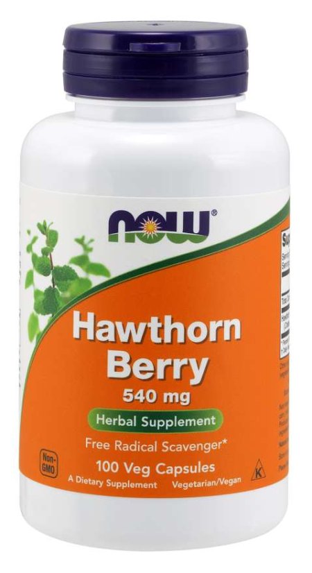 (image for) Hawthorn Berry 540 mg - 100 Capsules