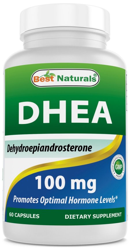 (image for) Best Naturals DHEA 100 mg 60 Capsules