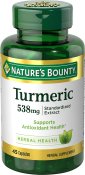 Nature's Bounty Turmeric 538 mg Standardized Extract 45ct