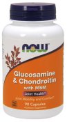 Now Foods Glucosamine & Chondroitin with MSM 90 Capsules