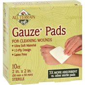 All Terrain Gauze Pads 10 Pads