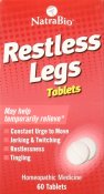 Natra Bio Restless Legs 60 Ct Tabs