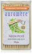 Auromere Ayurvedic Neem Toothpicks 100 Pack