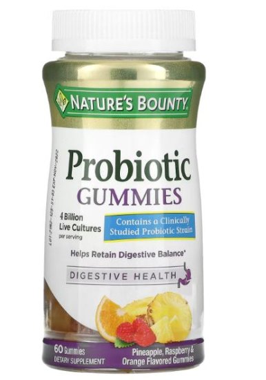 (image for) Nature\'s Bounty Probiotic Gummies 60 Count