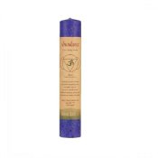 Aloha Bay Chakra Pillar Candle Abundance Indigo 8"