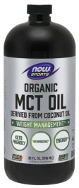 Now Foods Organic Coconut Mct Oil 32 Fl oz