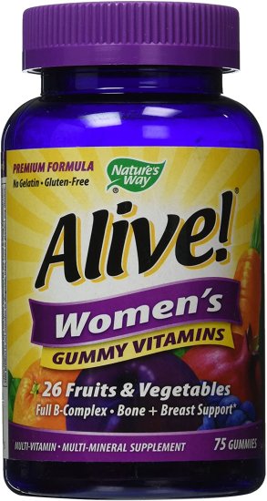 (image for) Nature\'s Way Alive Women\'s Gummies 75 Ct