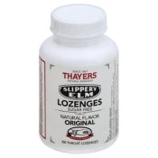 Thayers Slippery Elm Lozenges Sugar Free Original 100ct