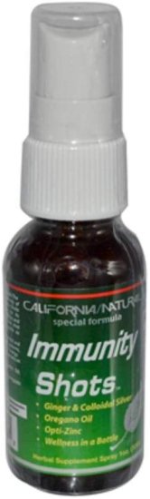 (image for) California Natural Immunity Shots Spray 1 fl oz