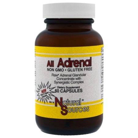 (image for) Natural Sources All Adrenal 60 Capsules