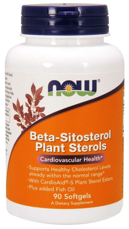 (image for) Beta-Sitosterol Plant Sterols - 90 Softgels