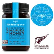 Wedderspoon Manuka Honey 'KFactor 12' 17.6oz Jar