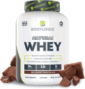 Bodylogix Natural Grass-Fed Whey Protein Decadent Chocolate 4 lb