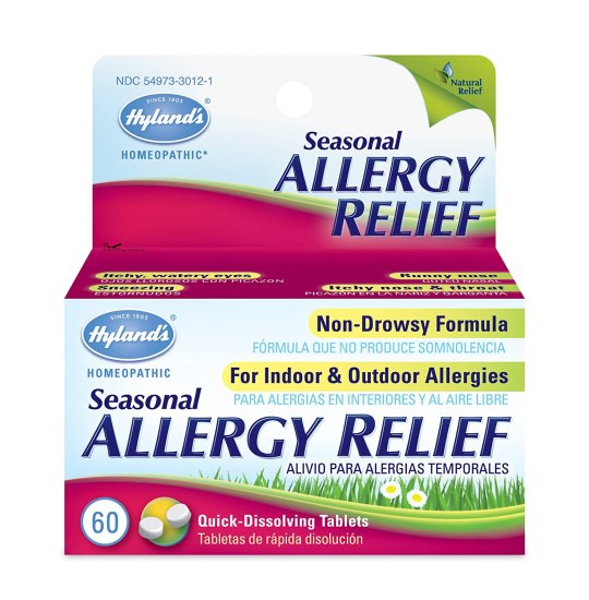 (image for) Hyland\'s Seasonal Allergy Relief Non Drowsy 60 Tablets