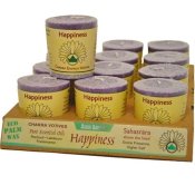 Aloha Bay Chakra Votive Candle Happiness 12 Count