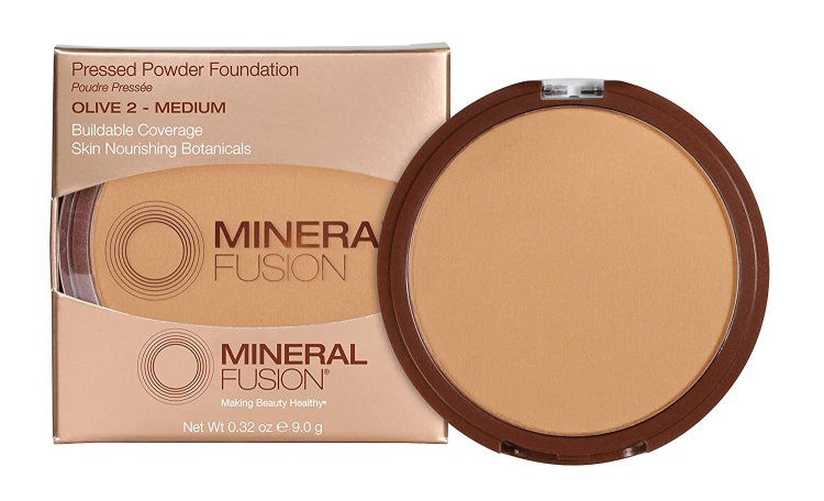 (image for) Mineral Fusion Pressed Powder Foundation - Olive 2