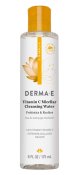 DERMA-E Vitamin C Micellar Cleansing Water Orange 6 Fl Oz