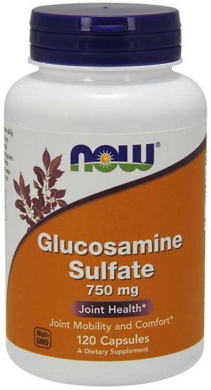 (image for) Glucosamine Sulfate 750 mg - 120 Capsules