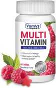 YumVs Complete Multi Vitamin Jelly Vitamins Raspberry 60ct