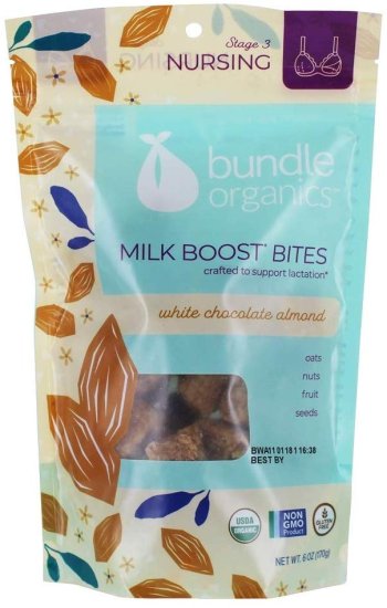 (image for) Bundle Organics Nursing White Chocolate Almond 6 oz